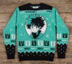 Midoriya Izuku My Hero Academia Ugly Christmas Sweater – Moonbestprint
