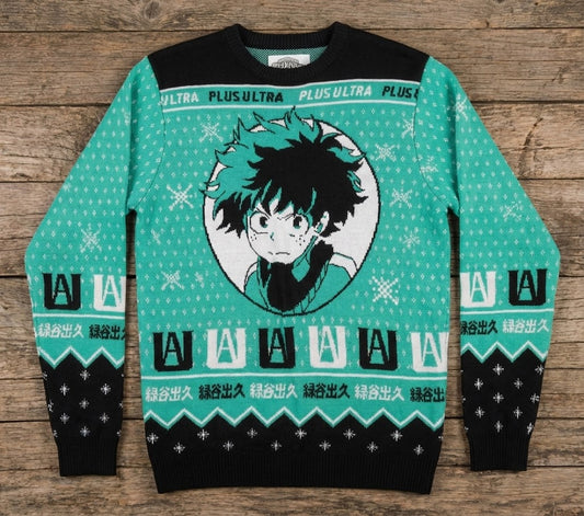 Midoriya Izuku My Hero Academia Ugly Christmas Sweater – Moonbestprint