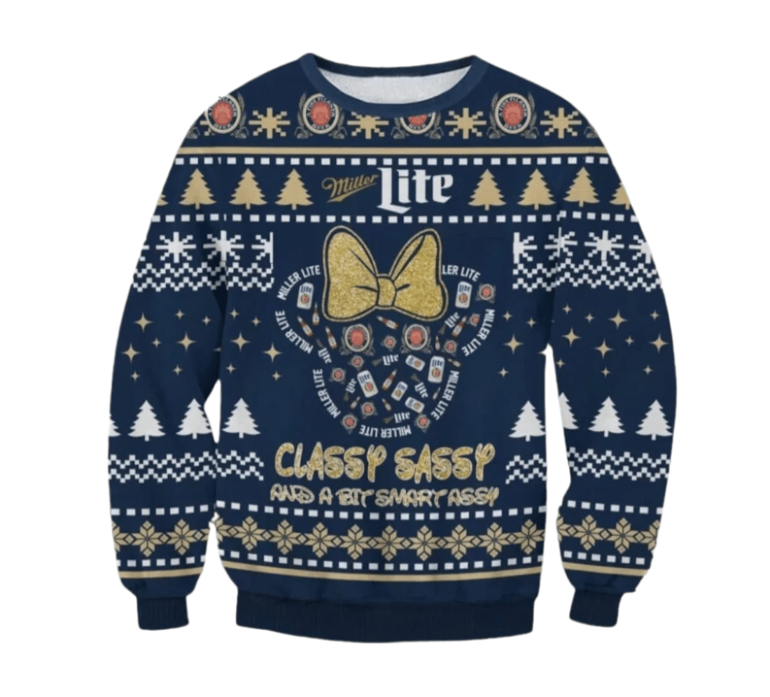 Miller Lite Classy Sassy Ugly Sweater – Moonbestprint