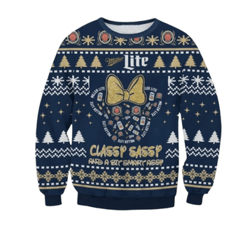 Miller Lite Classy Sassy Ugly Sweater – Moonbestprint