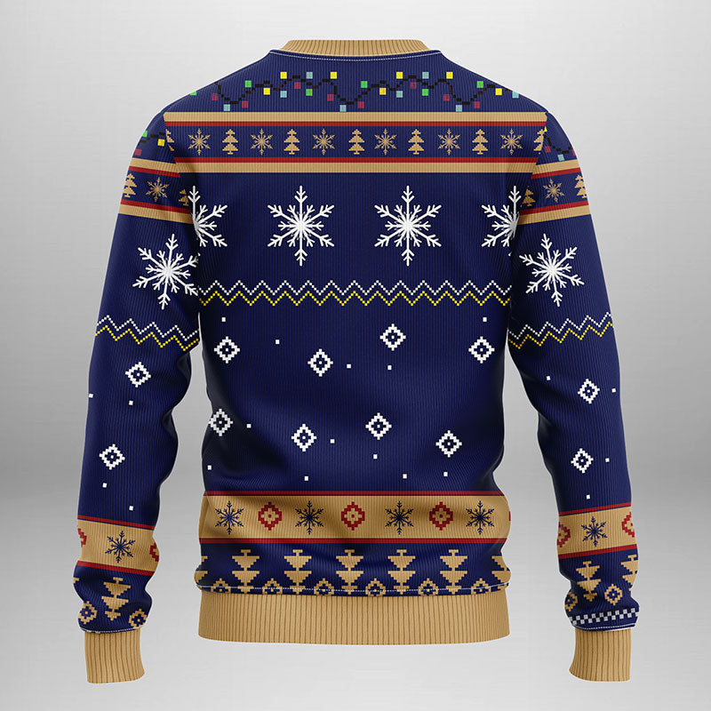 Milwaukee Brewers Funny Grinch Ugly Christmas Sweater Moonbestprint