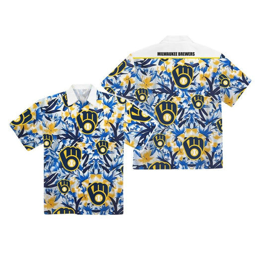 Milwaukee Brewers Hawaiian Shirt - Moonbestprint