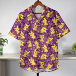 Mimikyu Purple Pattern Pokemon Hawaiian Shirt – Moonbestprint