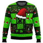 Minecraft Creeper Ugly Christmas Sweater – Moonbestprint