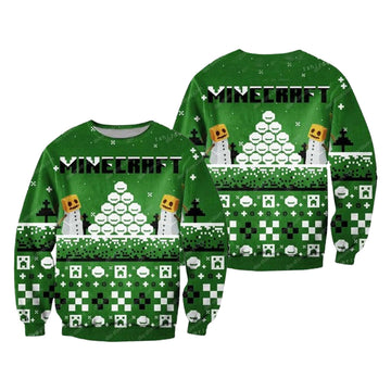 Minecraft Game Ugly Christmas Sweater – Moonbestprint