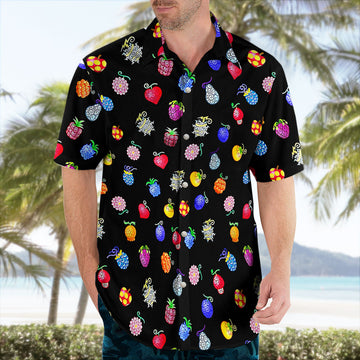 Mini All Devil Fruits Pattern Hawaiian Shirt – Moonbestprint