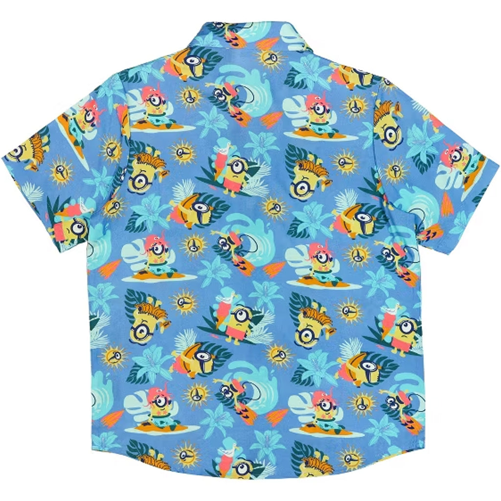 Minions Beach Theme Blue 2026 Hawaiian Shirt – Moonbestprint