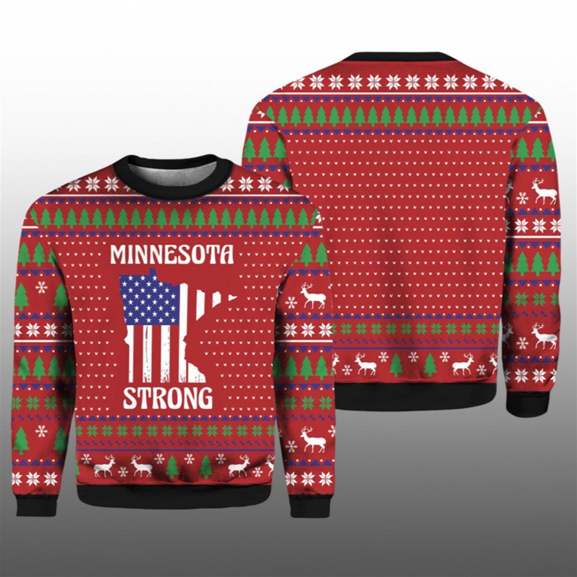 Minnesota Strong Ugly Christmas Sweater 2026 Christmas - Moonbestprint