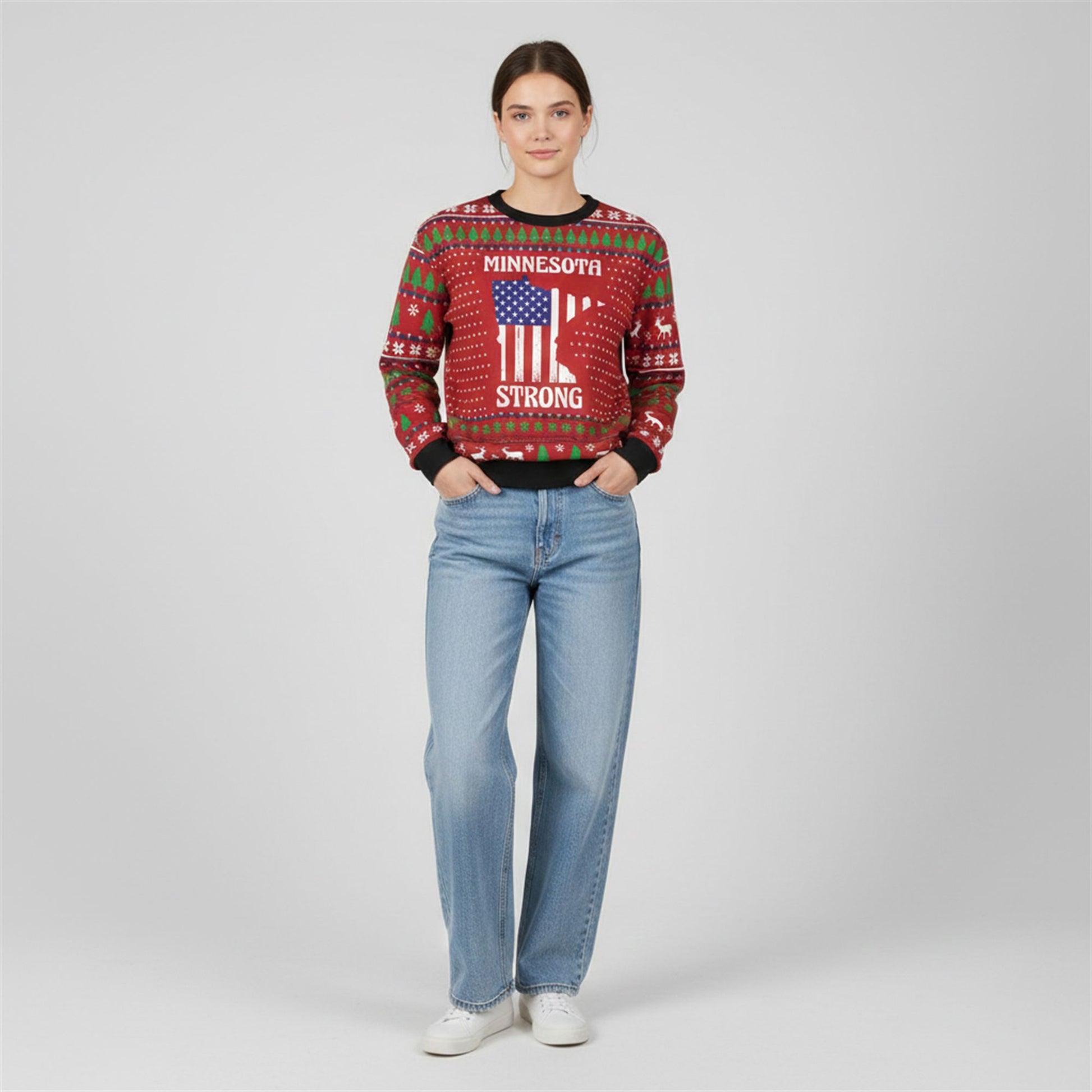 Minnesota Strong Ugly Christmas Sweater 2026 Christmas - Moonbestprint