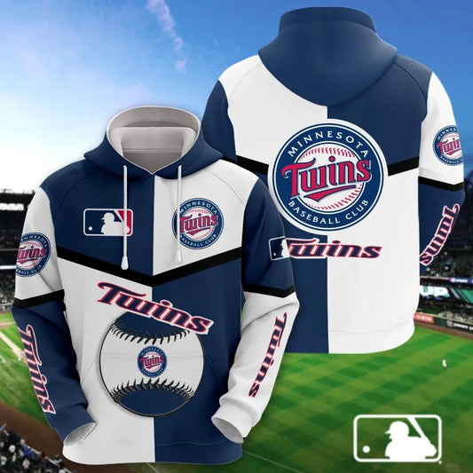 Minnesota Twins 3D Apparel, MLB Hoodie Moonbestprint