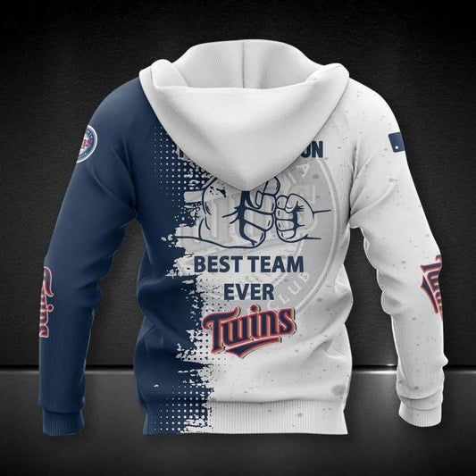 Minnesota Twins Dad And Son All Over Print Hoodie 1, MLB Hoodie Moonbestprint