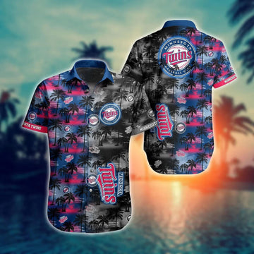 Minnesota Twins -Hawaii Style Shirt, MLB Hawaiian Shirt Moonbestprint