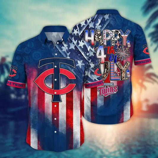 Minnesota Twins MLB Aloha Hawaiian Shirt, MLB Hawaiian Shirt Moonbestprint