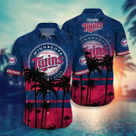 Minnesota Twins MLB Aloha Hawaiian Shirt 1, MLB Hawaiian Shirt Moonbestprint