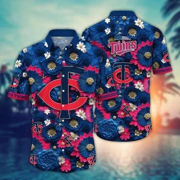 Minnesota Twins MLB Hawaiian Shirt Trending For This Summer Customize Shirt, MLB Hawaiian Shirt Moonbestprint