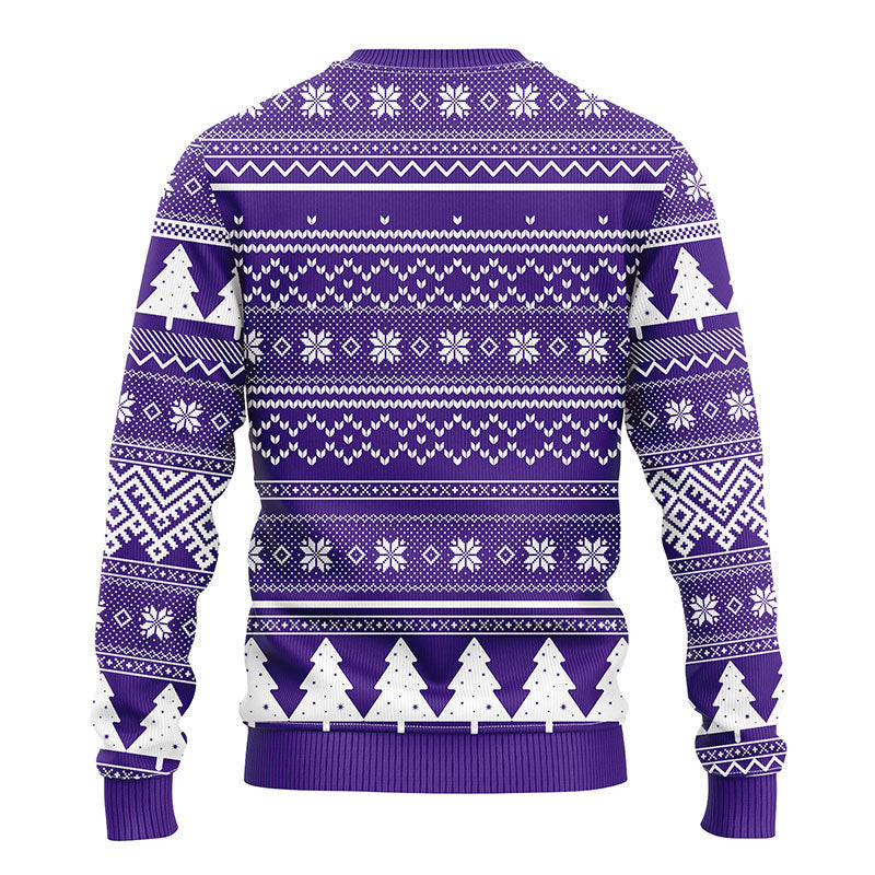 Minnesota Vikings Grinch Hug Ugly Christmas Sweater Moonbestprint
