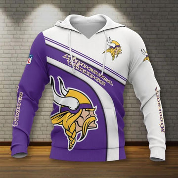 Minnesota Vikings NFL All Over Print Hoodie, NFL Hoodie Moonbestprint
