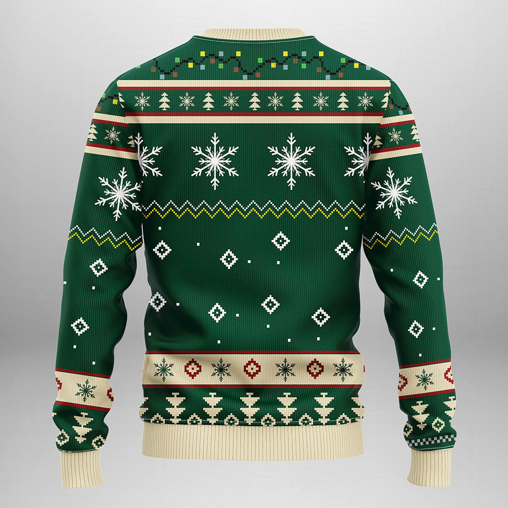 Minnesota Wild Funny Grinch Ugly Christmas Sweater Moonbestprint