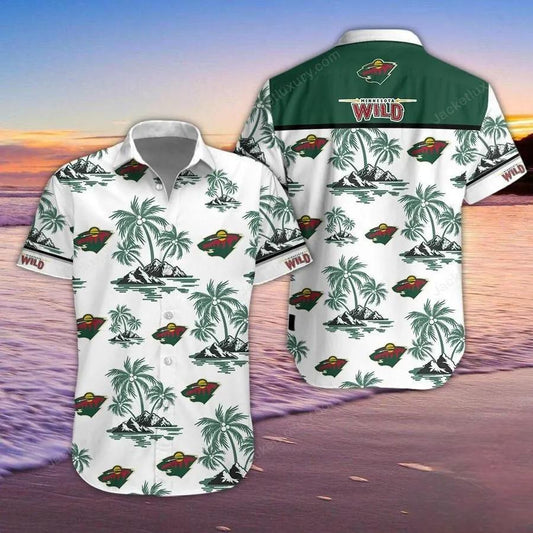 Minnesota Wild Team Hawaiian Shirt 5, NHL Hawaiian Shirt Moonbestprint