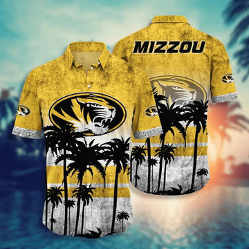 Missouri Tigers Aloha Hawaiian Shirt, NCAA Hawaiian Shirt Moonbestprint