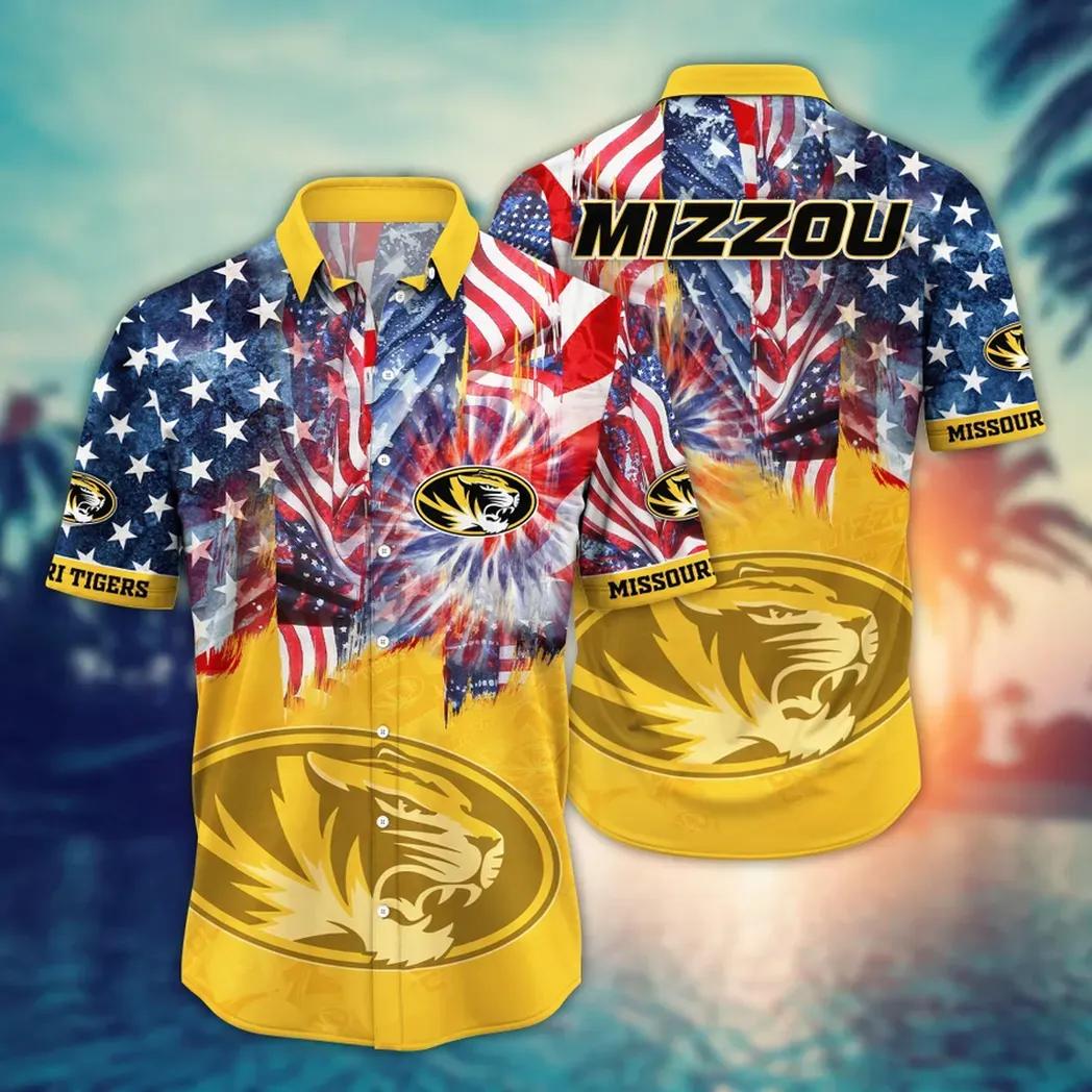 Missouri Tigers NCAA Flower Aloha Hawaiian Shirt 11, NCAA Hawaiian Shirt Moonbestprint