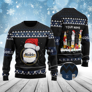 Modelo Bottle Santa Ugly Sweater – Moonbestprint