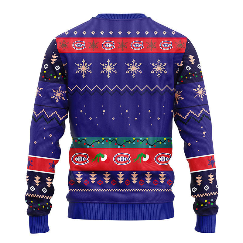Montreal Canadians Grinch Ugly Christmas Sweater Moonbestprint