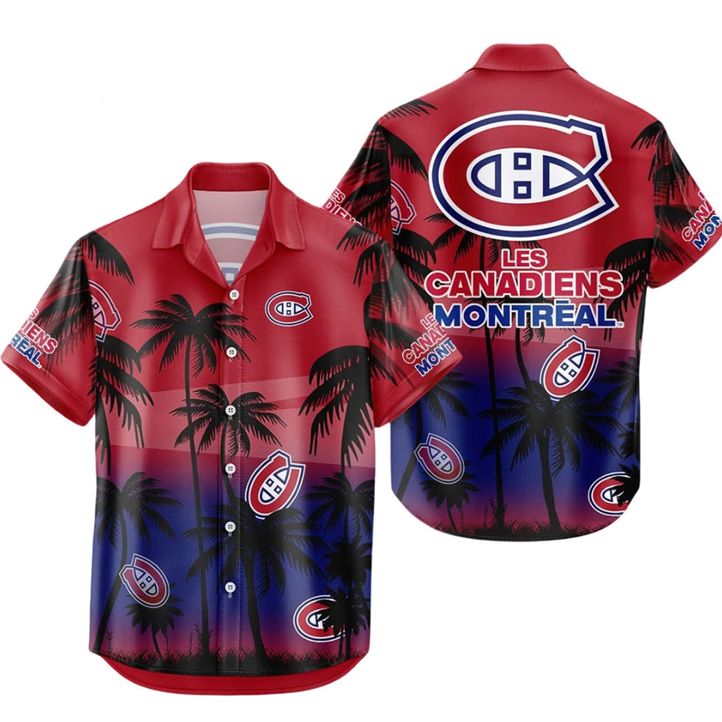 Montreal Canadiens Tropical 2026 Hawaiian Shirt – Moonbestprint