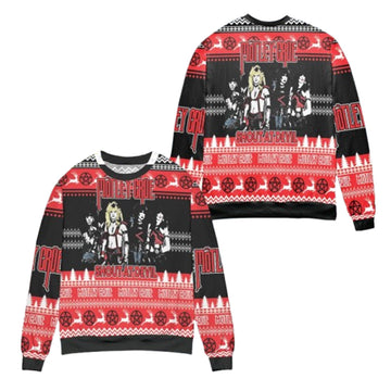 Motley Crue Band Shout At Devil Ugly Christmas Sweater – Moonbestprint
