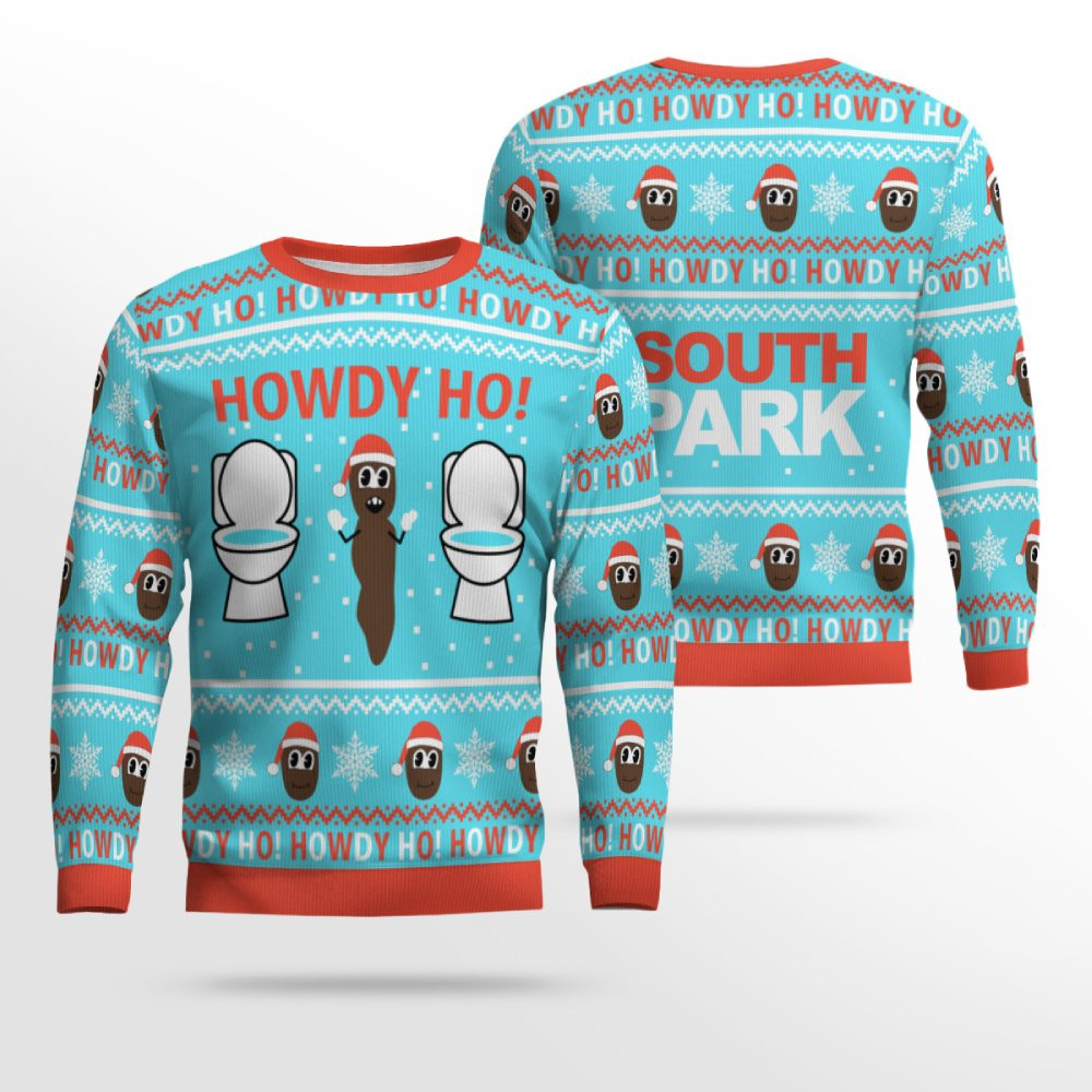 Mr Hankey Howdy Ho Ugly Christmas Sweater – Moonbestprint