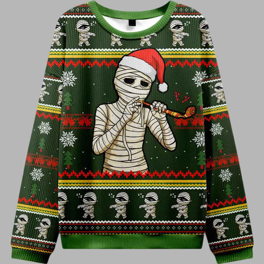 Mummy Funny Holiday Ugly Christmas Sweater - Moonbestprint