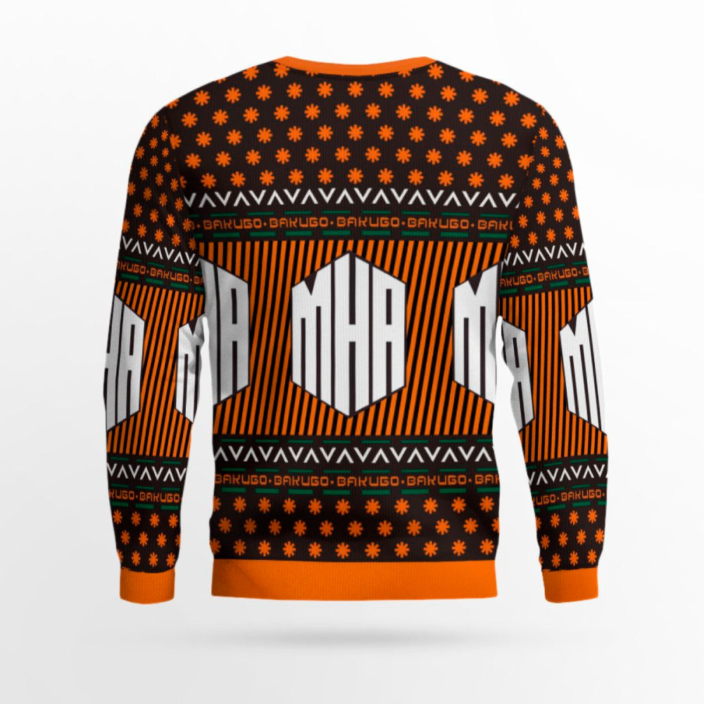 My Hero Academia Bakugo Holiday Ugly Christmas Sweater – Moonbestprint