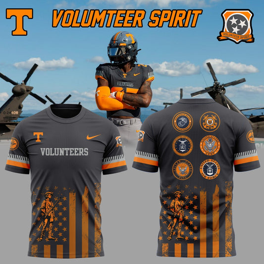 Limited Edition Volunteer Football Smokey Grey "Volunteer Spirit" TShirt | VB26 Moonbestprint