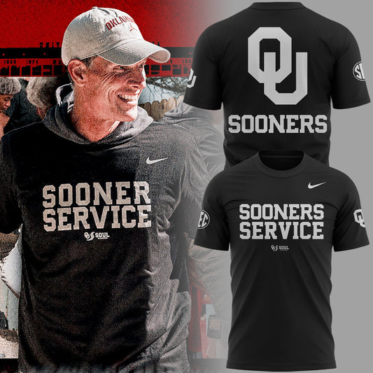 Limited Edition Oklahoma Football Sooner Service TShirt | IF50 Moonbestprint
