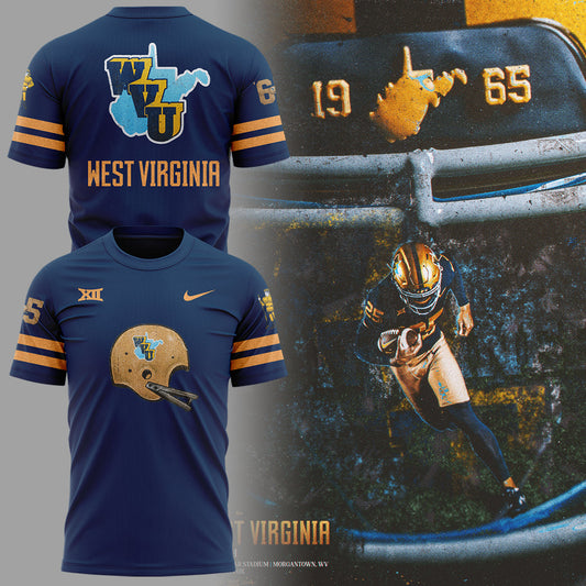Limited Edition WVU Football 1965 Throwback TShirt-ND09262527 | OP47 Moonbestprint
