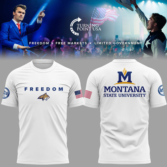 Limited Edition Montana State x Turning Point USA 2025 TShirt | YJ57 Moonbestprint