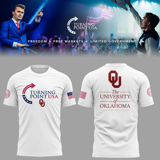 Limited Edition Oklahoma x Turning Point USA 2025 TShirt | ZT29 Moonbestprint
