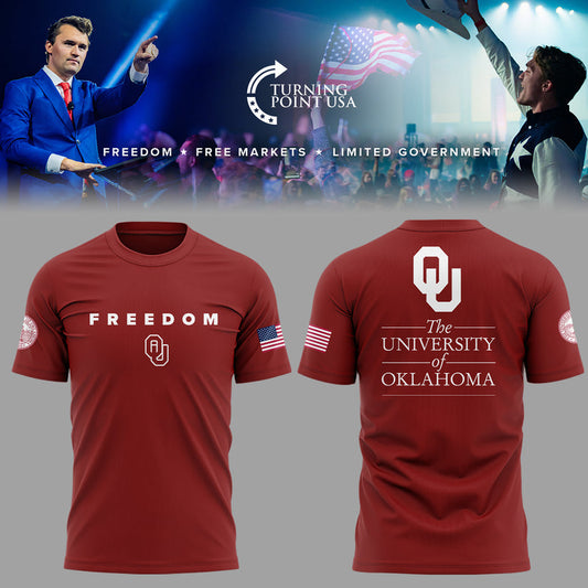 Limited Edition Oklahoma x Turning Point USA 2025 TShirt | IJ83 Moonbestprint