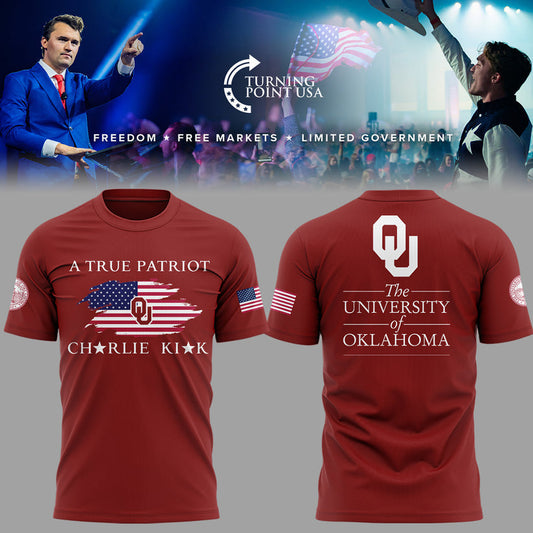 Limited Edition Oklahoma x Turning Point USA 2025 TShirt | WZ83 Moonbestprint