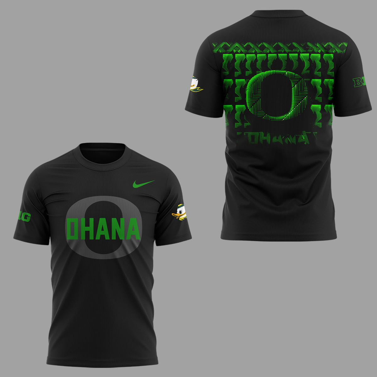 Limited Edition Oregon Ohana OHANA T-Shirt | SK65 Moonbestprint