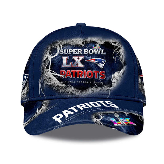 NE Patriots 2025 AFC Champions Classic Cap -Moonbestprint