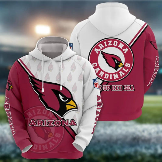 NFL Arizona Cardinals 3D Hoodie, NFL Hoodie Moonbestprint