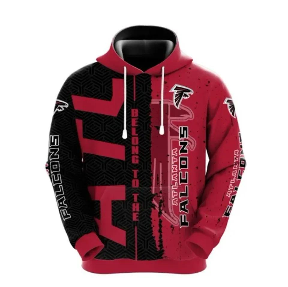 NFL Atlanta Falcons 3D Hoodie 2, NFL Hoodie Moonbestprint