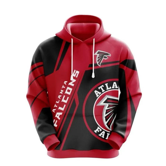 NFL Atlanta Falcons 3D Hoodie 4, NFL Hoodie Moonbestprint