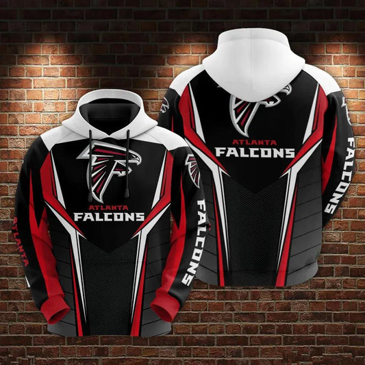 NFL Atlanta Falcons 3D Hoodie 6, NFL Hoodie Moonbestprint