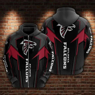 NFL Atlanta Falcons 3D Hoodie 8, NFL Hoodie Moonbestprint