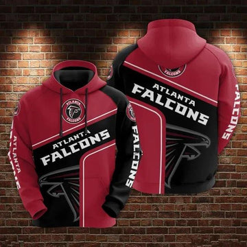 NFL Atlanta Falcons 3D Hoodie 9, NFL Hoodie Moonbestprint