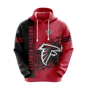 NFL Atlanta Falcons 3D Hoodie, NFL Hoodie Moonbestprint