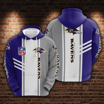 NFL Baltimore Ravens 3D Hoodie 3, NFL Hoodie Moonbestprint