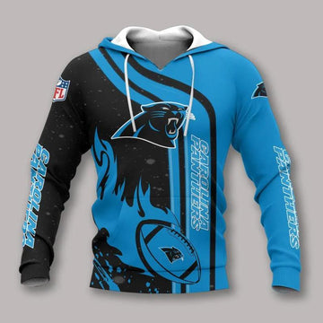 NFL Carolina Panthers All Over Hoodie 3, NFL Hoodie Moonbestprint